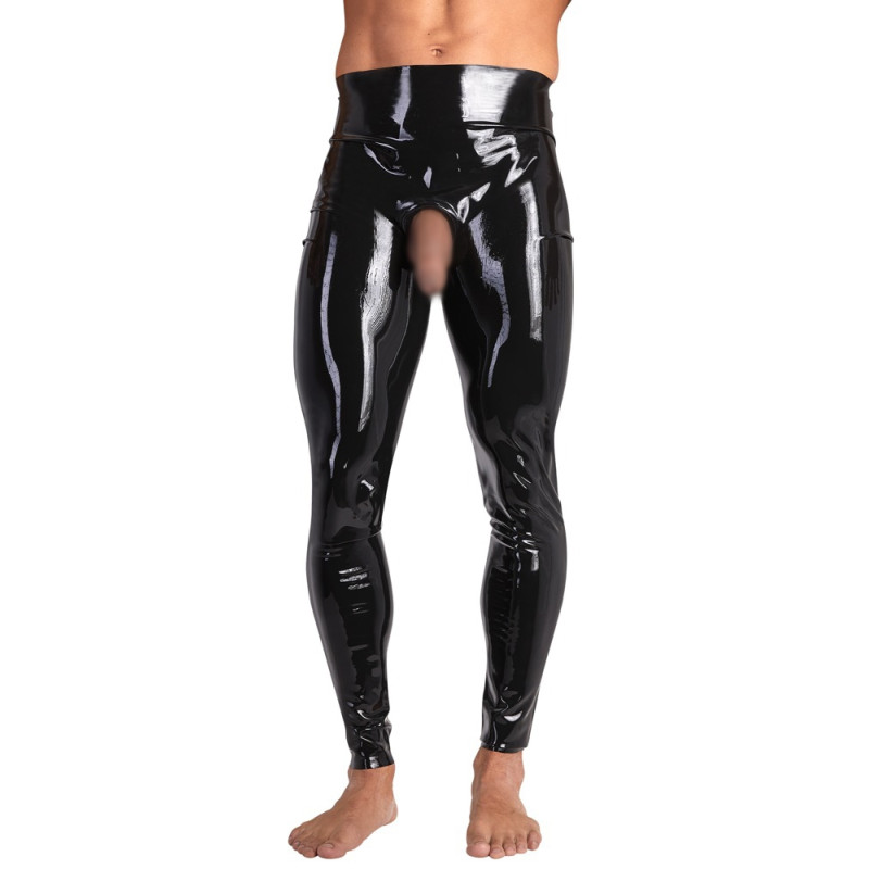 The Latex Collection Caleçon long en latex avec Ouverture pénienne
